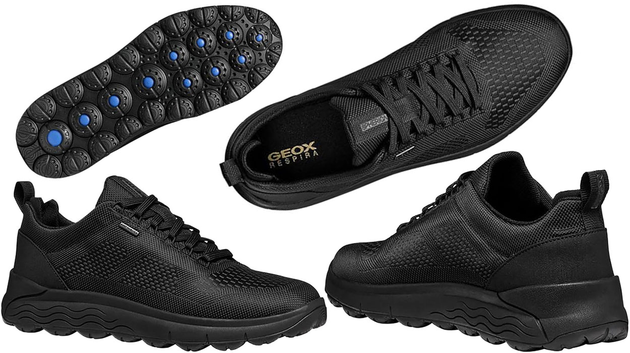 Chollo Zapatillas impermeables Geox Spherica 4×4 abx para hombre por sólo 73,59€ (-51%)