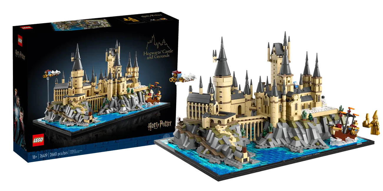 Chollo Set LEGO Castillo y Terrenos de Hogwarts de Harry Potter (76419) por sólo 129,18€ con envío gratis (-24%)