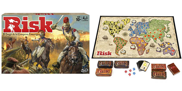 Chollo Juego de mesa Risk de Hasbro por sólo 31,40€ con envío gratis (33% de descuento)