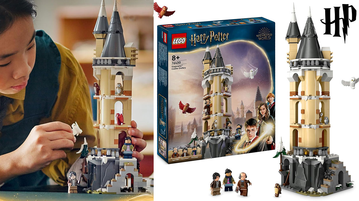 Chollo Set Lechucería de Hogwarts de LEGO Harry Potter por sólo 29,91€ (-34%)