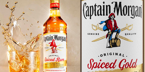 Chollazo Ron Captain Morgan Original Spiced Gold de 1 litro por sólo 13,09€ (-27%)