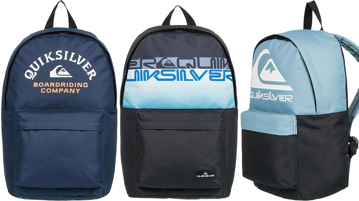 La mochila que necesitas para tus aventuras diarias es esta Quiksilver de 26 litros a precio de carcajada