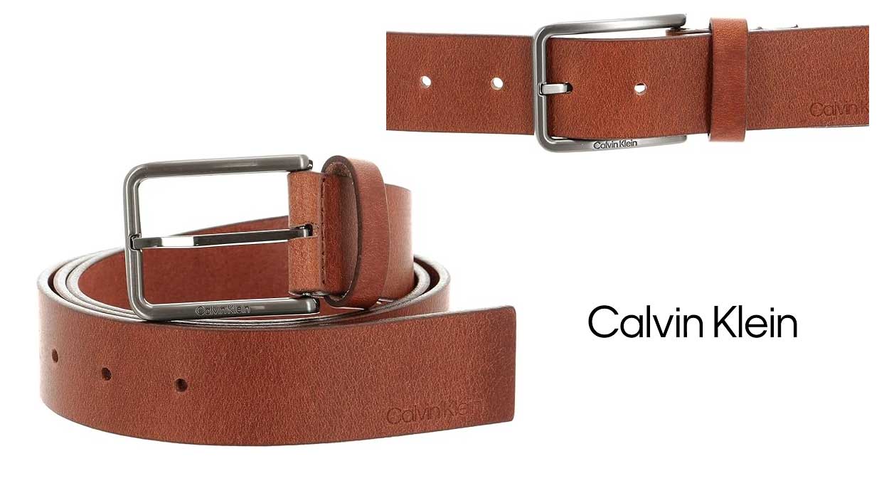 Hoy es el mejor día para comprar este cinturón 100% piel Calvin Klein con una rebaja alucinante (es calderilla)