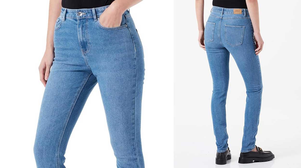 Éstos son los vaqueros Only que están arrasando en ventas: superelásticos, de corte skinny y a un precio de auténtica risa