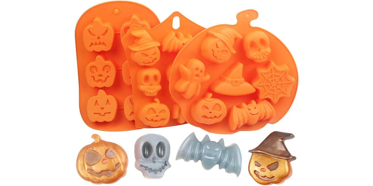 Cocina las galletas o chocolatinas más terroríficas para Halloween con estos moldes de silicona al mejor precio ¡TOP ventas!