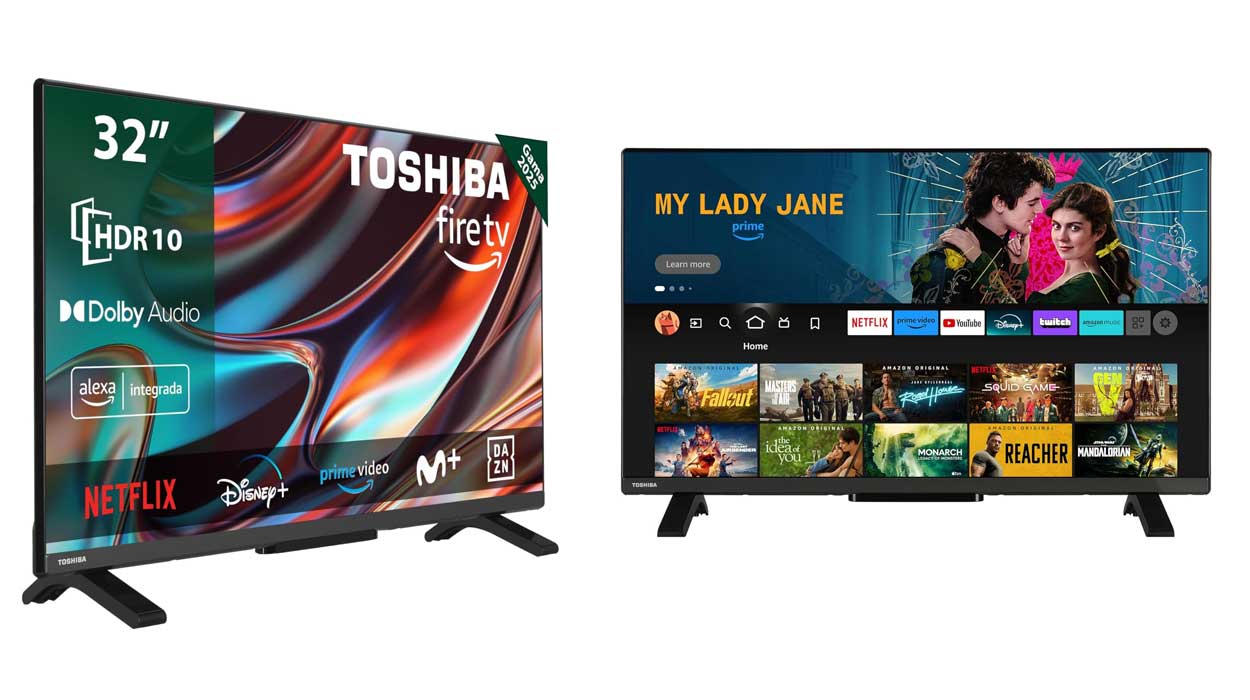 Chollo Smart TV Toshiba 32WF2F63DG de 32″ por sólo 149,99€ con envío gratis (-17%)