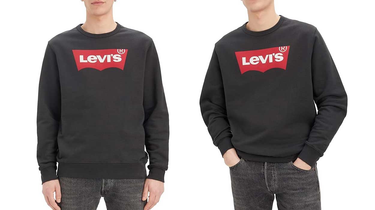 Amazon rebaja con un 57% de descuento esta sudadera Levi’s en el mejor color para combinarla con todo