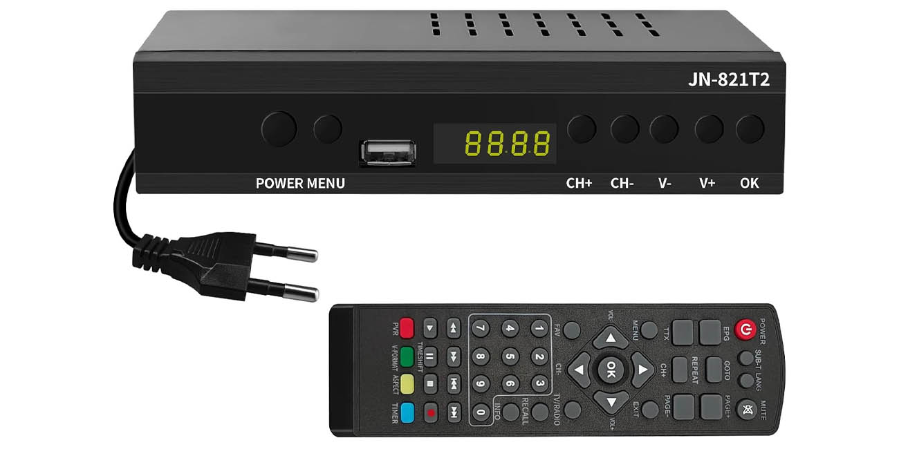 Chollo Receptor digital terrestre TDT Yingtop DVB-T2 por sólo 15,83€ (-20%)