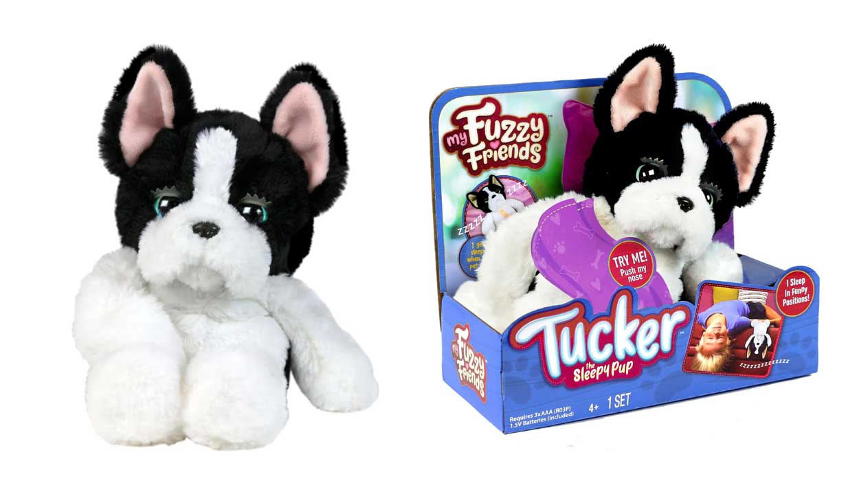 Chollo Peluche interactivo Tucker el Perro Dormilón por sólo 17€ (66% de descuento) ¡VOLARÁ!