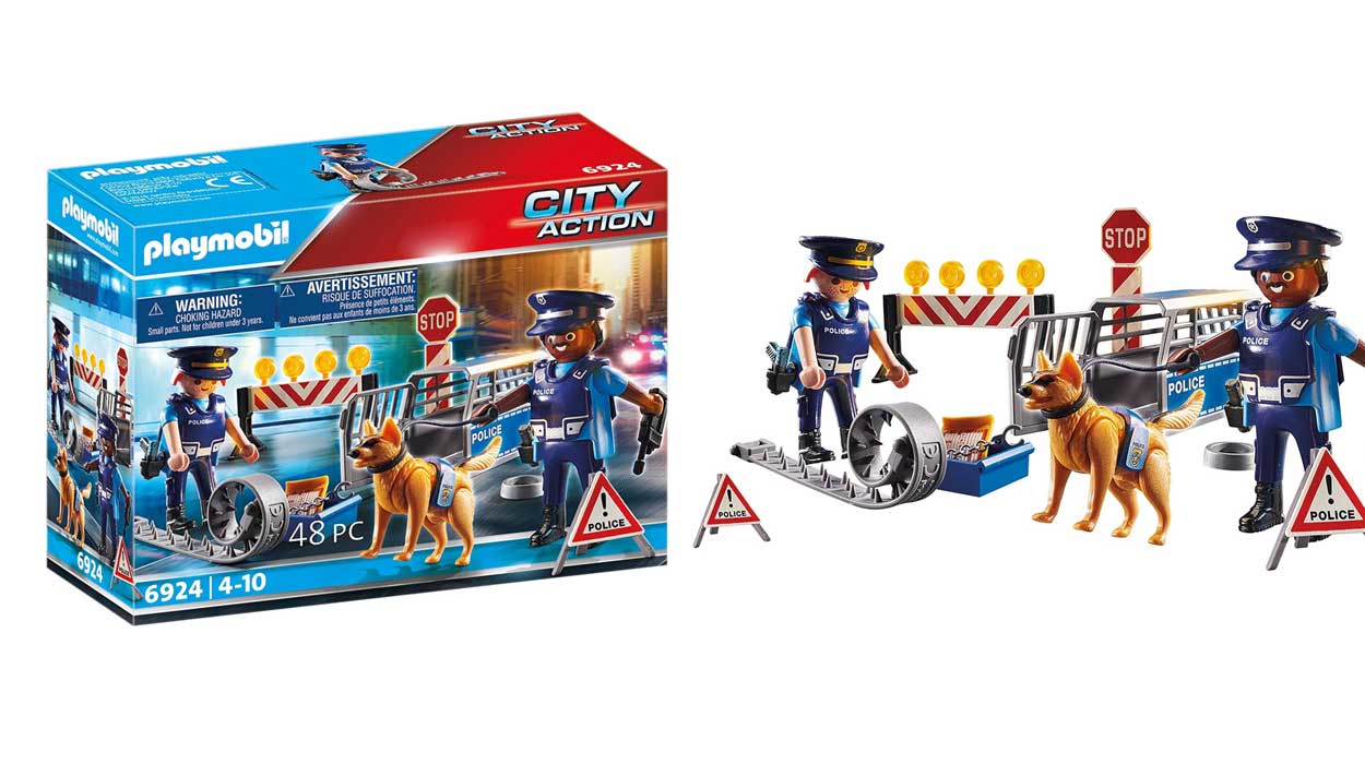 Chollo Playmobil Control de Policía por sólo 8,99€ (50% de descuento)