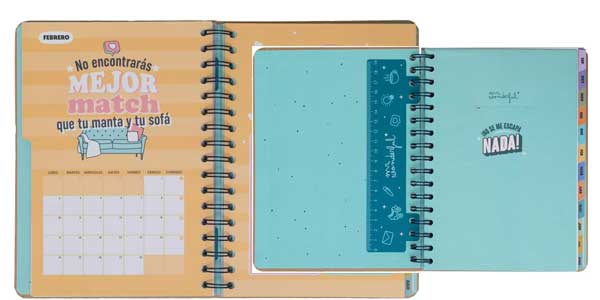 Chollo Agenda semanal Mr.Wonderful Wonder 2024/25 “Cada día con más ganas” por sólo 8,95€ (-50%) ¡Top ventas!