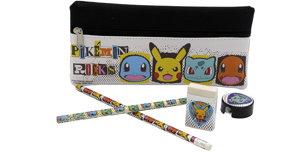 Chollo Set de Papelería Pokémon con estuche incluido por sólo 7,61€ (15% de descuento)