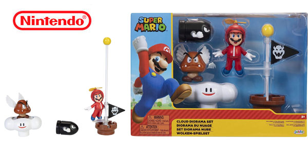 Chollo Playset Diorama Nintendo Super Mario en la Nube por sólo 12,99€ (-48%) ¡Chulísimo!