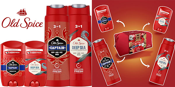 Chollo Set de regalo Old Spice Footballer para hombre por sólo 9,77€ (-15%)