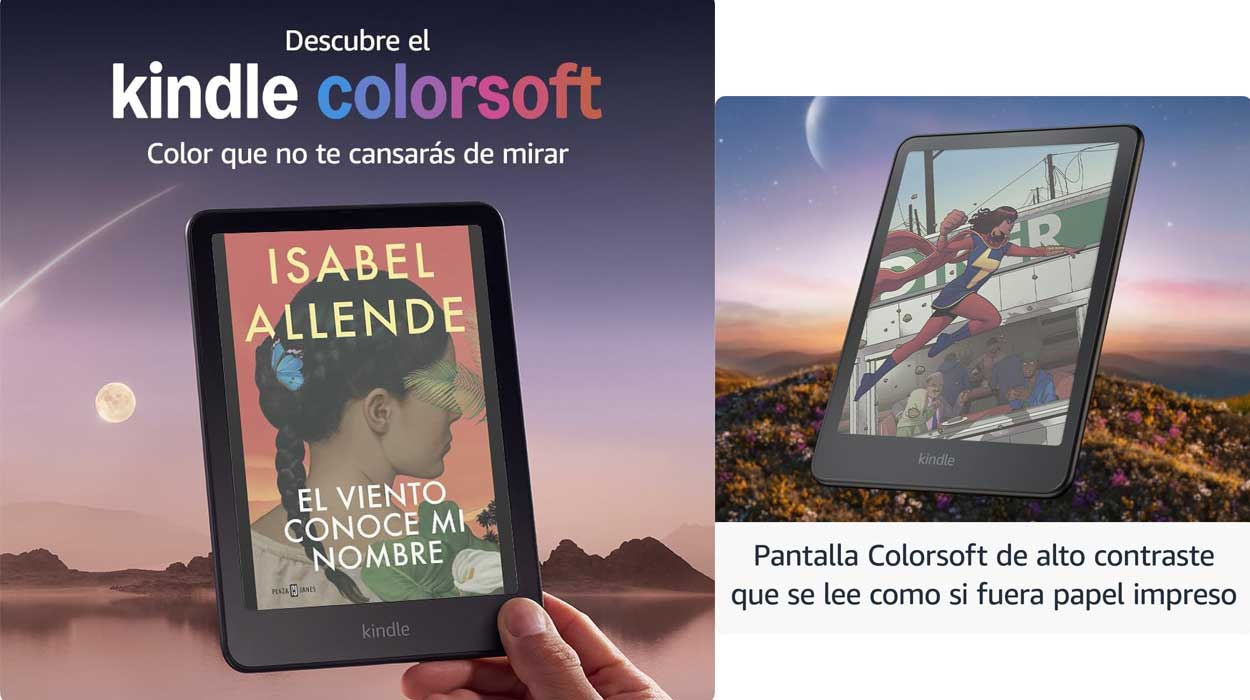 Amazon revoluciona la lectura con el Nuevo Kindle Colorsoft por sólo 299,99€ (precio de reserva)