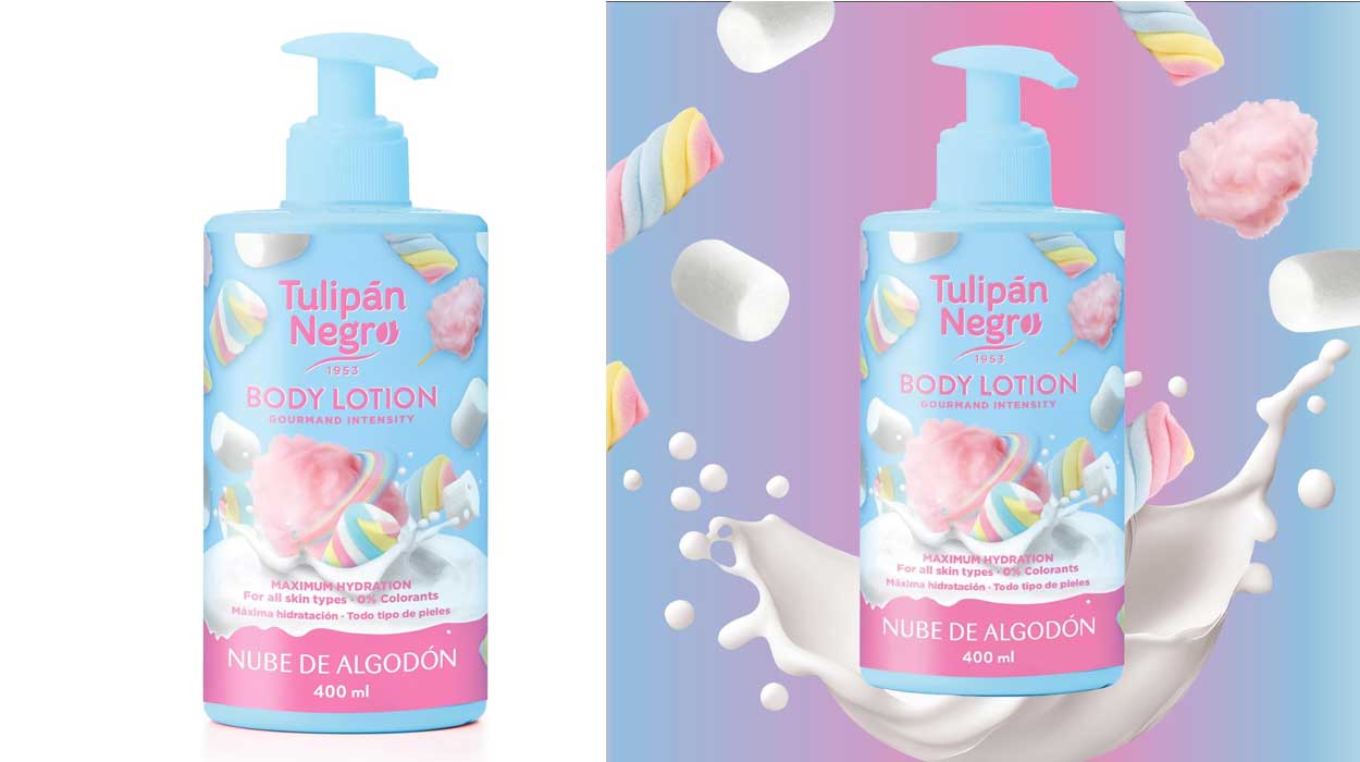 Chollo Loción corporal Tulipán Negro Nube de Algodón de 400 ml por sólo 2,35€ (-35%)