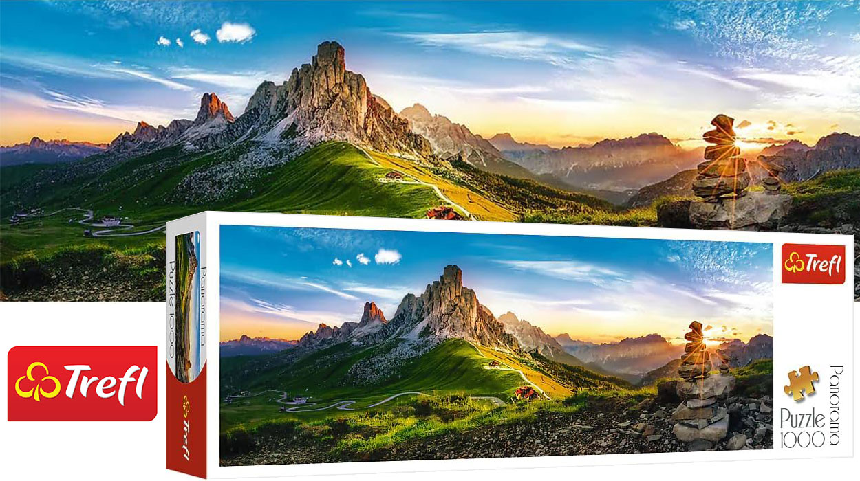 Chollo Puzle panorámico Trefl Dolomitas de 1.000 piezas por sólo 7,11€