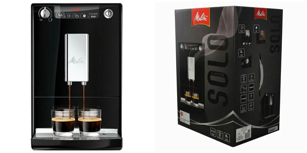 Chollo Cafetera superautomática con molinillo Melitta Caffeo Solo E950 por sólo 239€ con envío gratis (-39%)