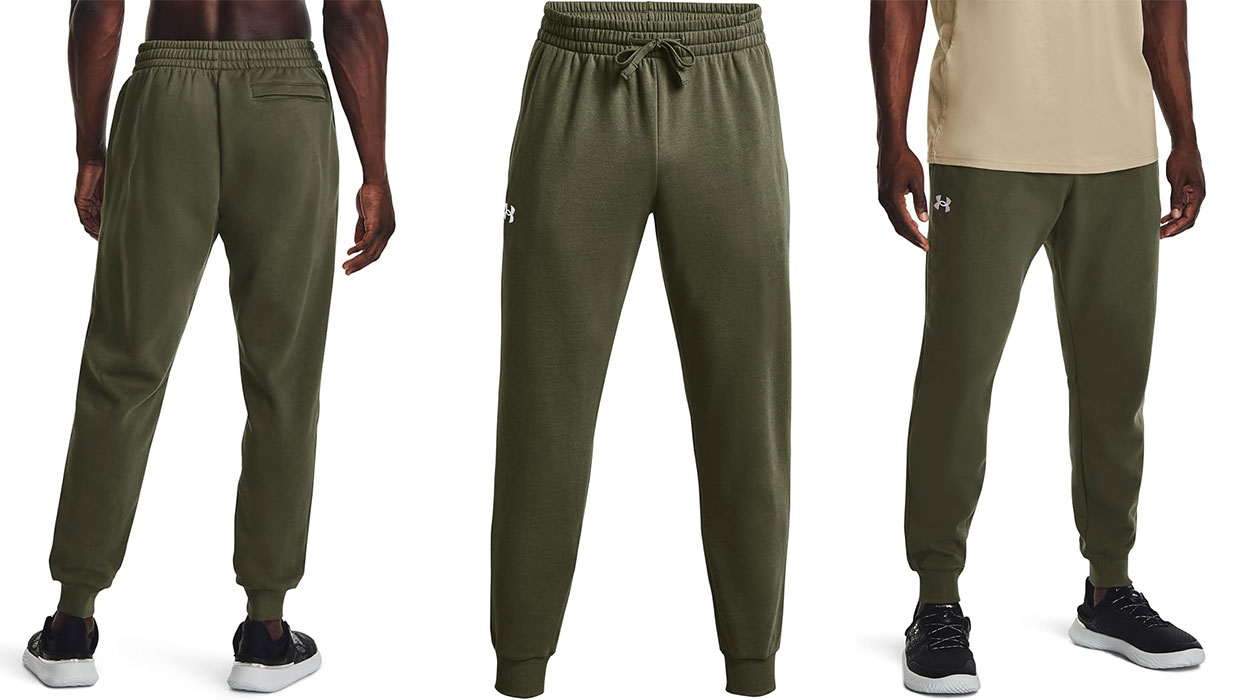 Consigue con un descuentazo estos pantalones jogger de Under Armour para entrenar en los días más fríos