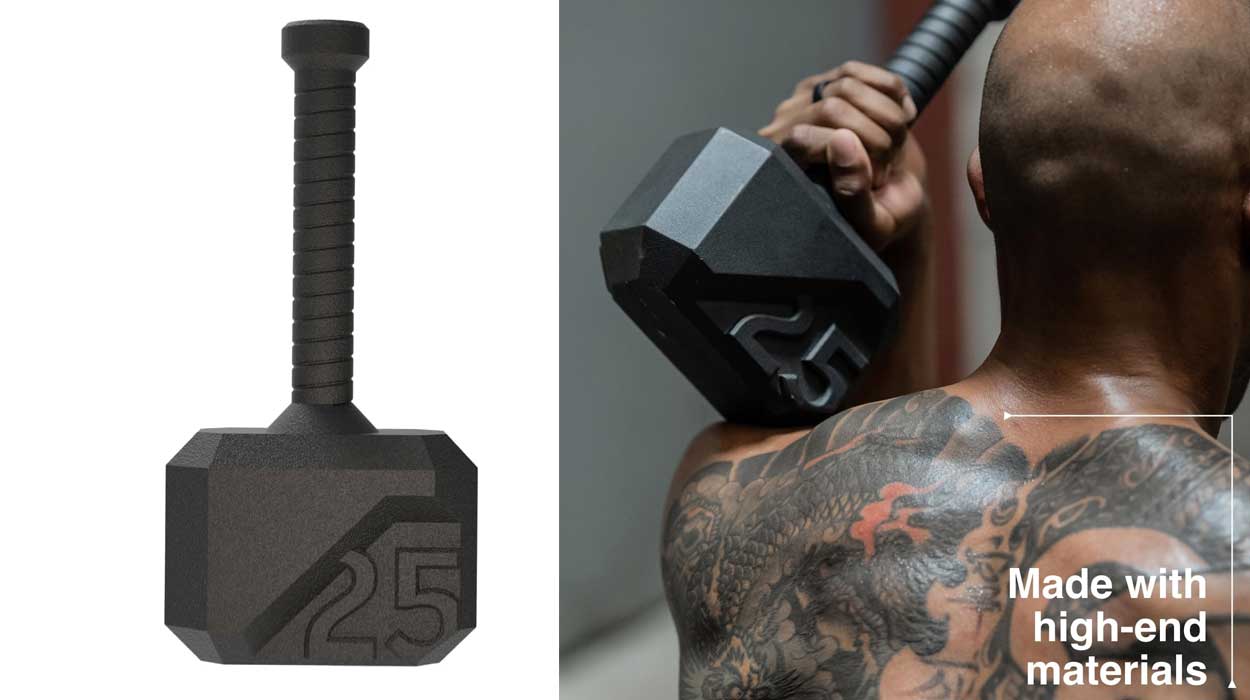 Siéntete tan fuerte como THOR entrenando con el martillo fitness Tribe WOD Hammer Kettlebell rebajado en Amazon