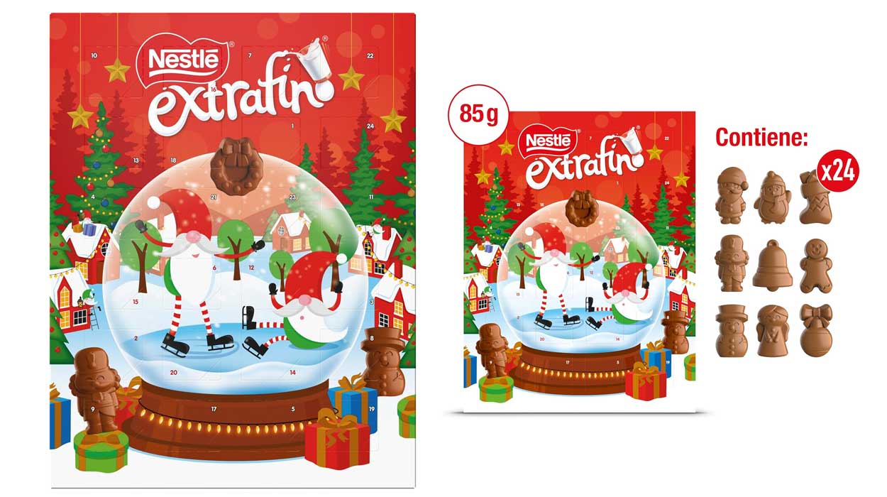 Chollo Calendario de Adviento Nestlé Extrafino por sólo 4,99€