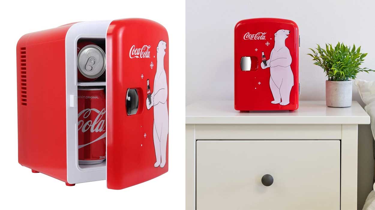 Chollo Mini nevera Coca Cola por sólo 39,99€ y envío gratis con cupón (10% de descuento)