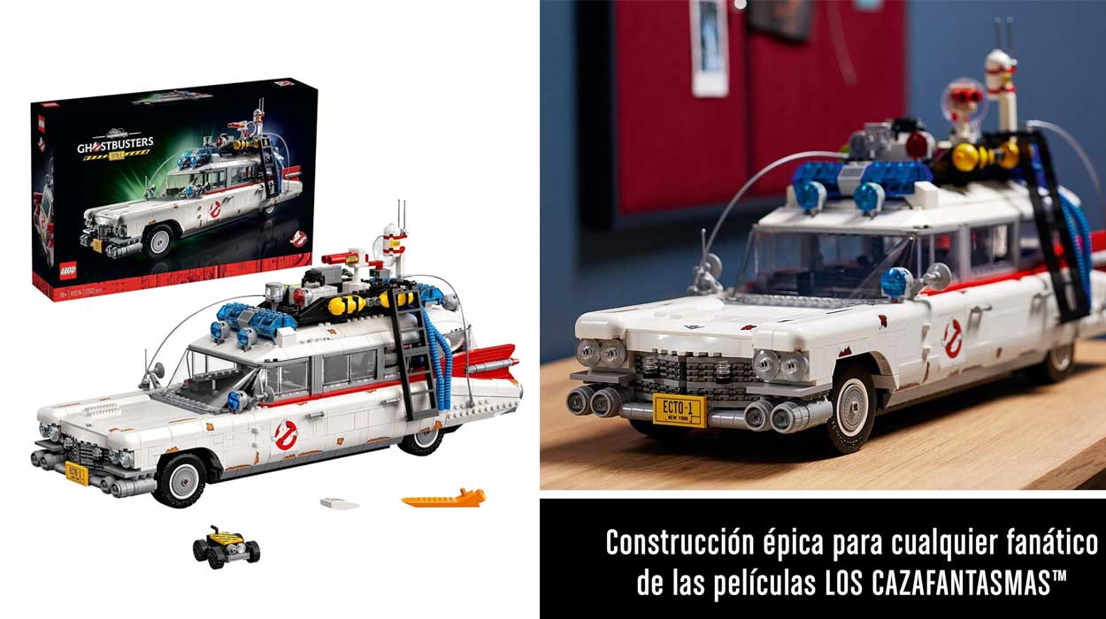 Chollo LEGO Coche Cazafantasmas ECTO-1 por sólo 178,61€ con envío gratis (26% de descuento)