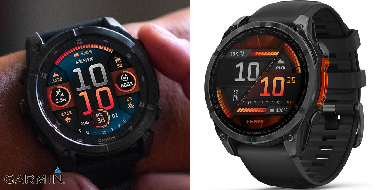 Chollo Reloj Garmin fēnix ​​8 con GPS y pantalla AMOLED por sólo 924€ con envío gratis (8% de descuento)