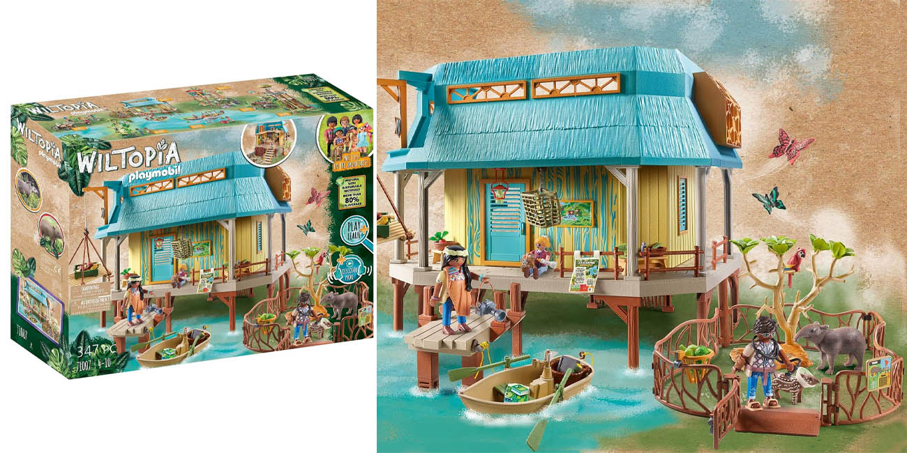 Chollo Set Playmobil Wiltopia Centro de Cuidados de Animales por sólo 65,99€ (40% de descuento)