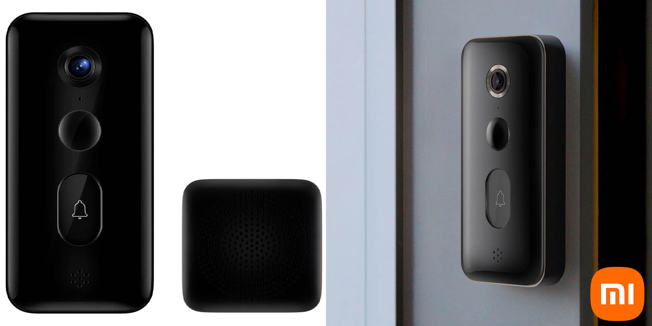 Chollo Timbre inalámbrico Xiaomi Smart Doorbell 3 por sólo 34,99€ con envío gratis (61% de descuento)