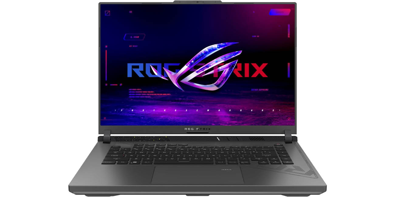 Chollo Portátil ASUS ROG Strix G16 (Core i9-14900HX, 32GB RAM, 1TB SSD, RTX 4070 8GB) por sólo 1.899€ (21% de descuento)