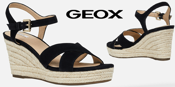 Chollo Sandalias de cuña Geox Soleil para mujer por sólo 44,95€ con envío gratis (-50%)