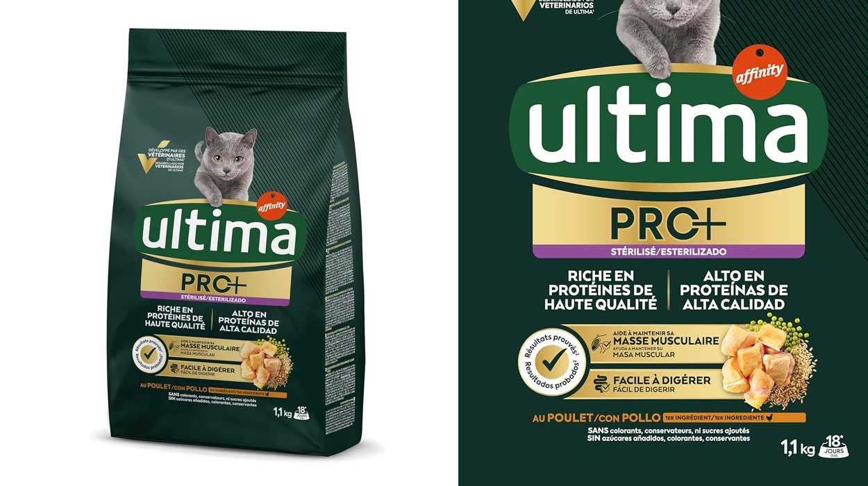 Chollo Pienso para gatos Ultima Pro + de 1,1 kg por sólo 6,13€ (38% de descuento)