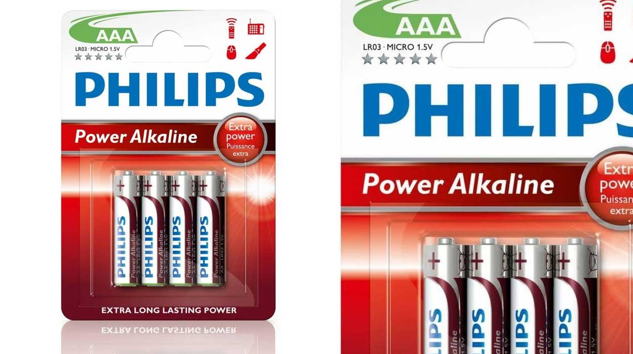 Este pack de 4 pilas alcalinas Philips es una compra obligada por sólo 1,71€