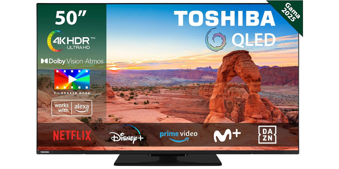 Chollo Smart TV Thosiba 50QV3463DG UHD 4K de 50″ por sólo 286,18€ con envío gratis (25% de descuento)