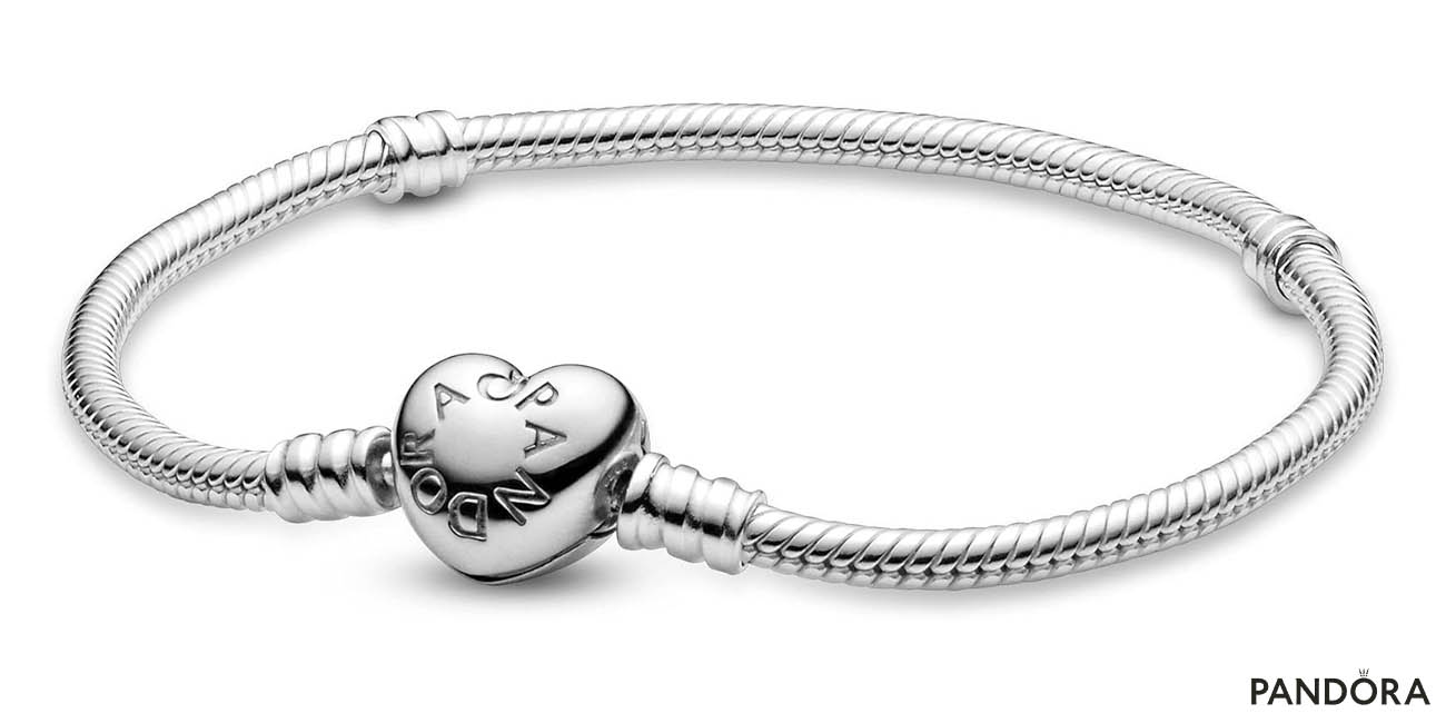 Chollo Pulsera Pandora Moments con cadena de serpiente por sólo 43,90€ y envío gratis con cupón descuento (usuarios seleccionados)