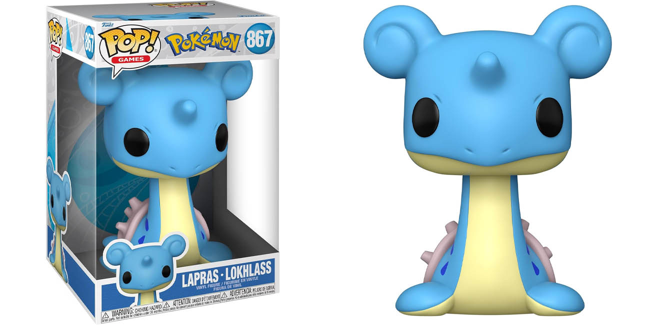 Chollo Funko POP! Jumbo Pokémon Lapras de 25,4 cm por sólo 19,99€ (47% de descuento)