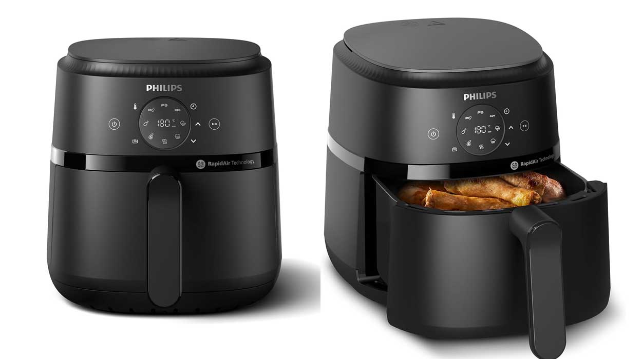 Chollo Freidora de aire Philips Serie 2000 por sólo 59,99€ con envío gratis (33% de descuento)