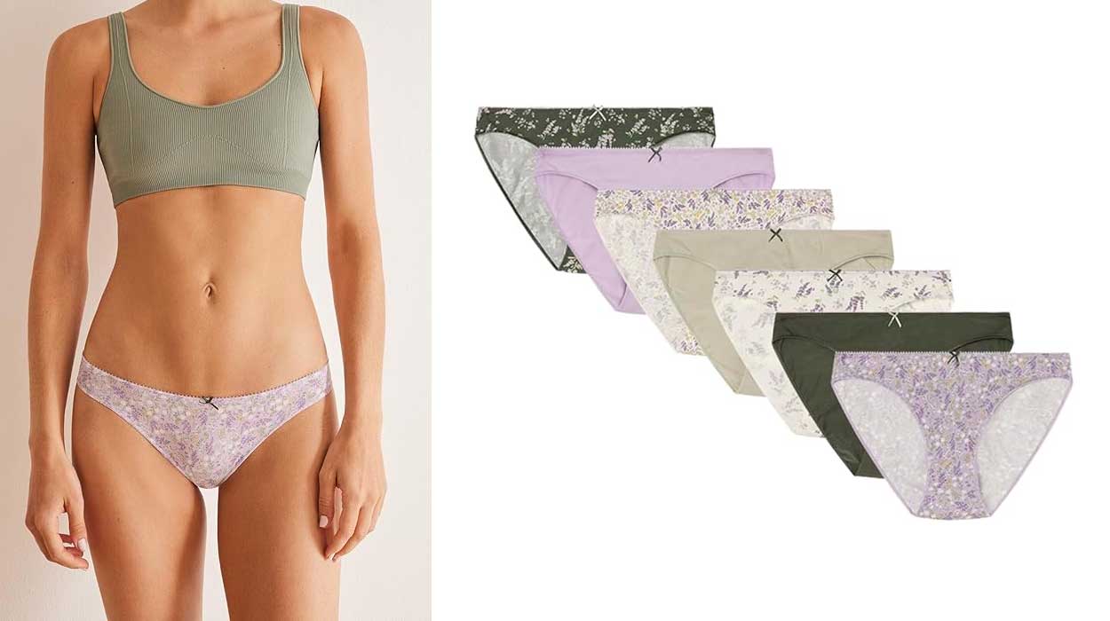 Chollo Pack x7 Bragas clásicas Women’secret Lavanda de algodón por sólo 20,99€ (30% de descuento)