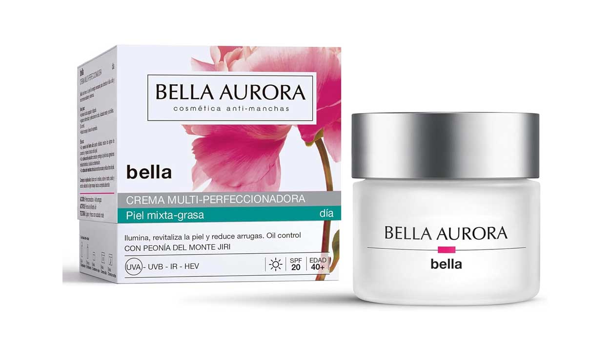 Chollo Crema de día Bella Aurora Multiperfeccionadora por sólo 21,59€ (30% de descuento)