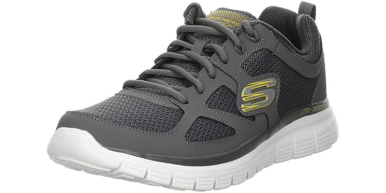 Cuida tus pies mientras entrenas con estas zapatillas Skechers Track Bucolo, ahora con un 31% de descuento