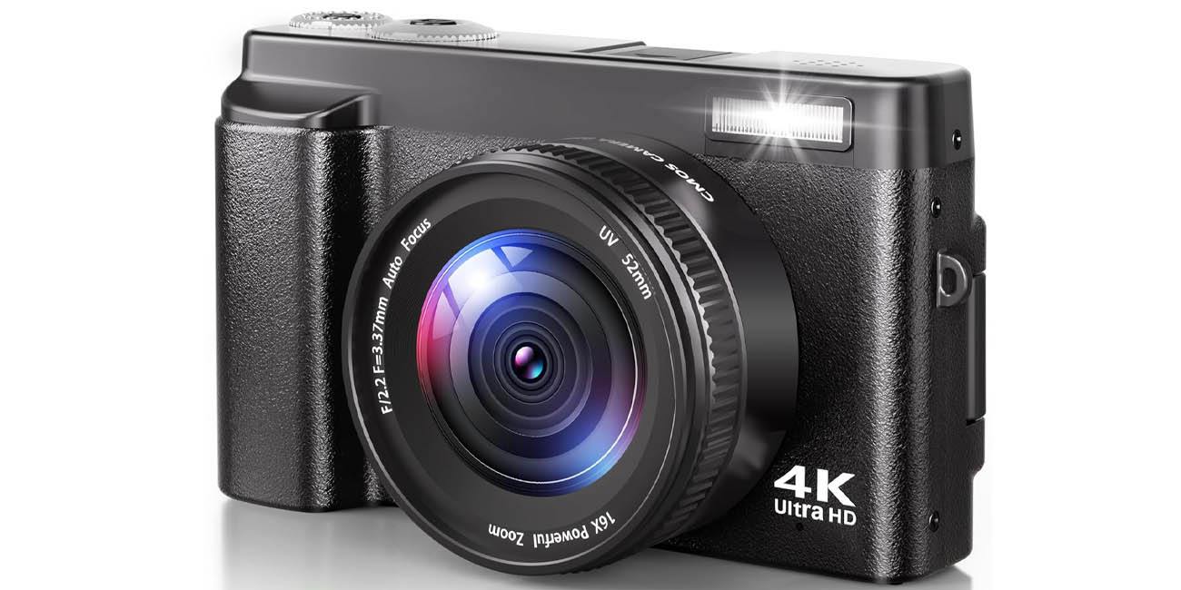 Compacta, económica y con vídeo 4K: Esta cámara digital de 48 MP tiene todo lo que necesitas, ¡con un 41% de descuento!