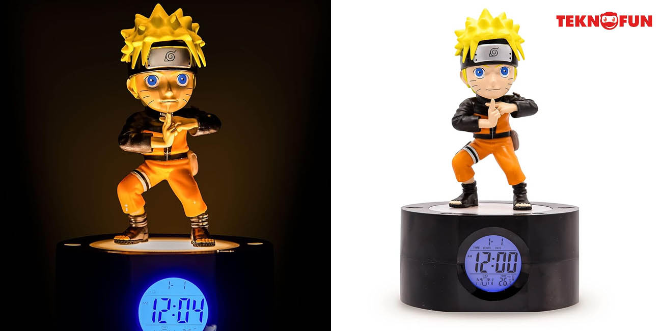 Chollo Despertador luminoso Tekkofun de Naruto por sólo 29,40€ con envío gratis (26% de descuento)