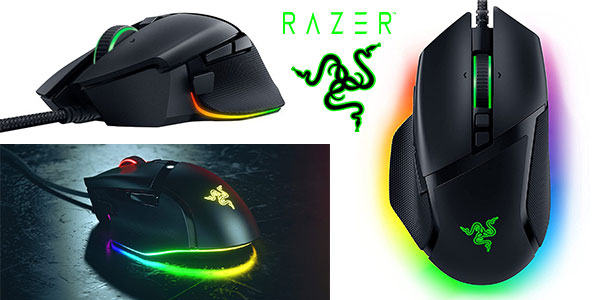 Chollo Ratón gaming Razer Basilisk v3 de 26.000 dpi por sólo 59,99€ con envío gratis (-30%)