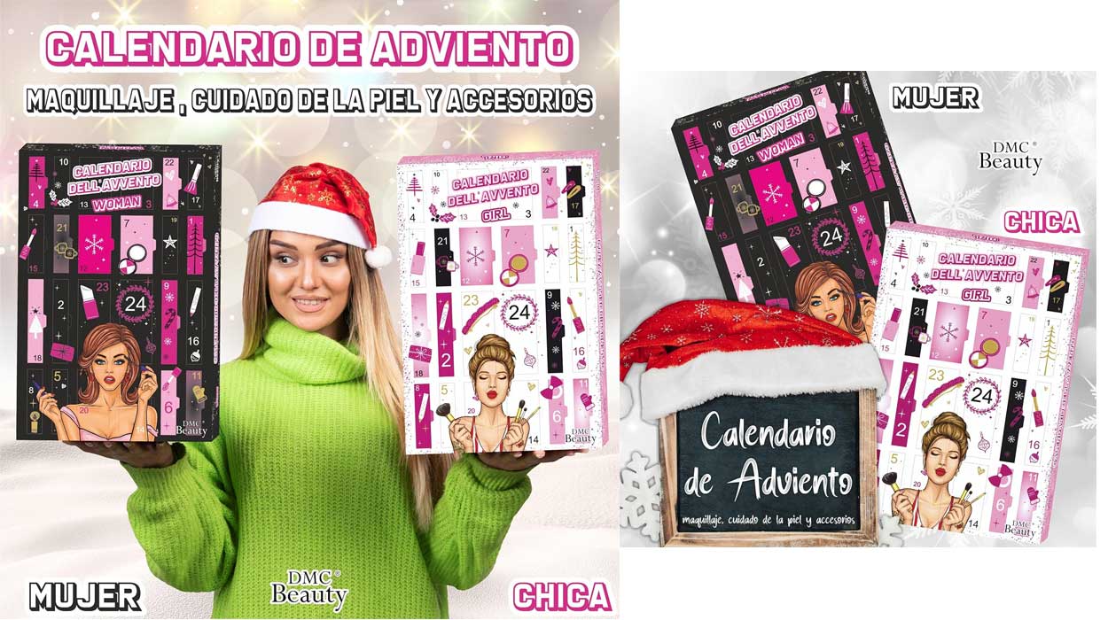 Chollo Calendario de Adviento Beauty Make Up 2024 con 24 productos de primeras marcas por sólo 29,90€ con envío gratis (-25%)