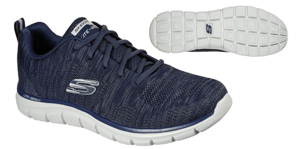 Chollo Zapatillas Skechers Sport Track para hombre por sólo 36,40€ con envío gratis (48% de descuento)