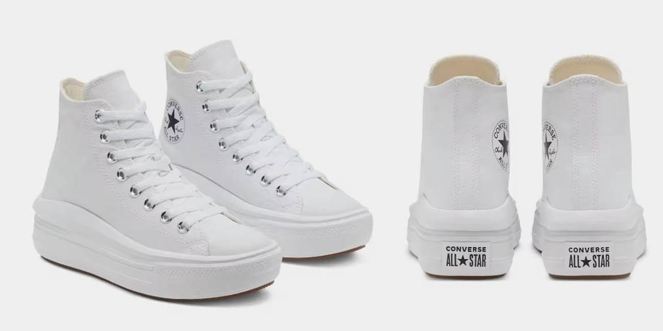 Chollo Zapatillas Converse Chuck Taylor All Star Move por solo 48,68€ con envío gratis (-46%)