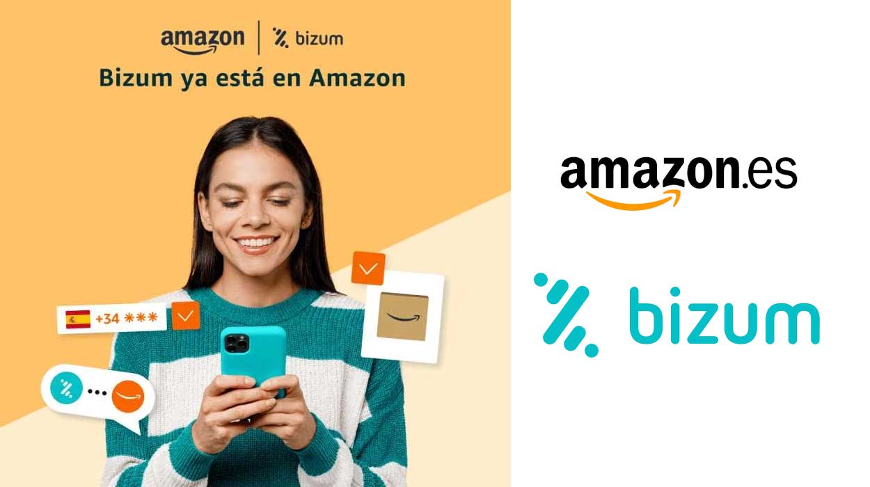 Amazon regala 5€ por pagar por Bizum (cuentas seleccionadas)