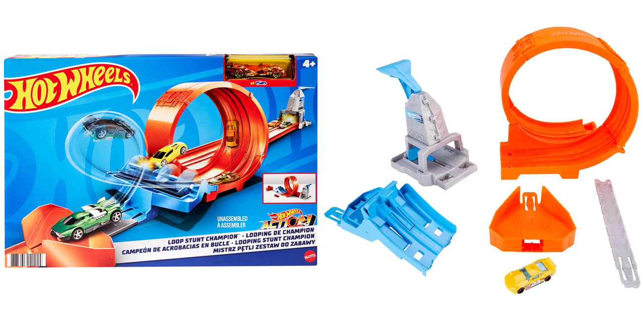 Chollo Pista de coches Campeonato de loopings Hot Wheels por sólo 20,38€ (22% de descuento)