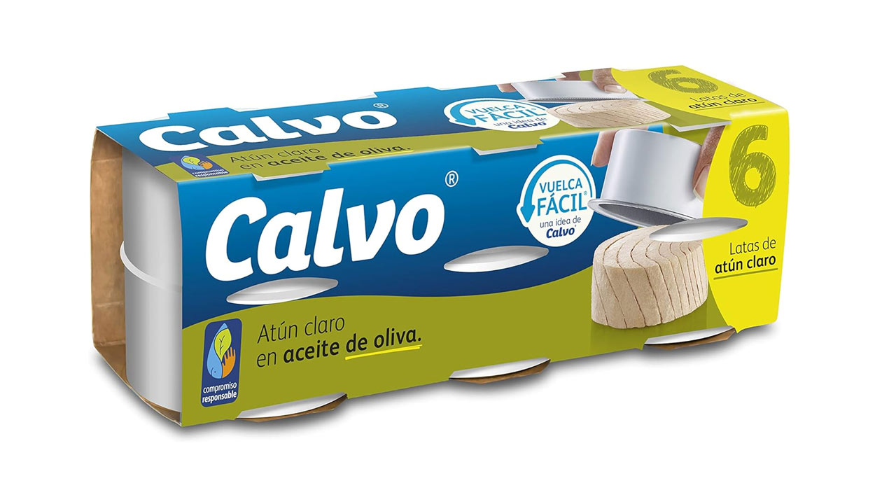 Chollo Pack 6 latas Calvo Atún Claro en Aceite de Oliva de 65 g por sólo 5,27€ con cupón (-33%) ¡Aún más barato! ¡Corre!